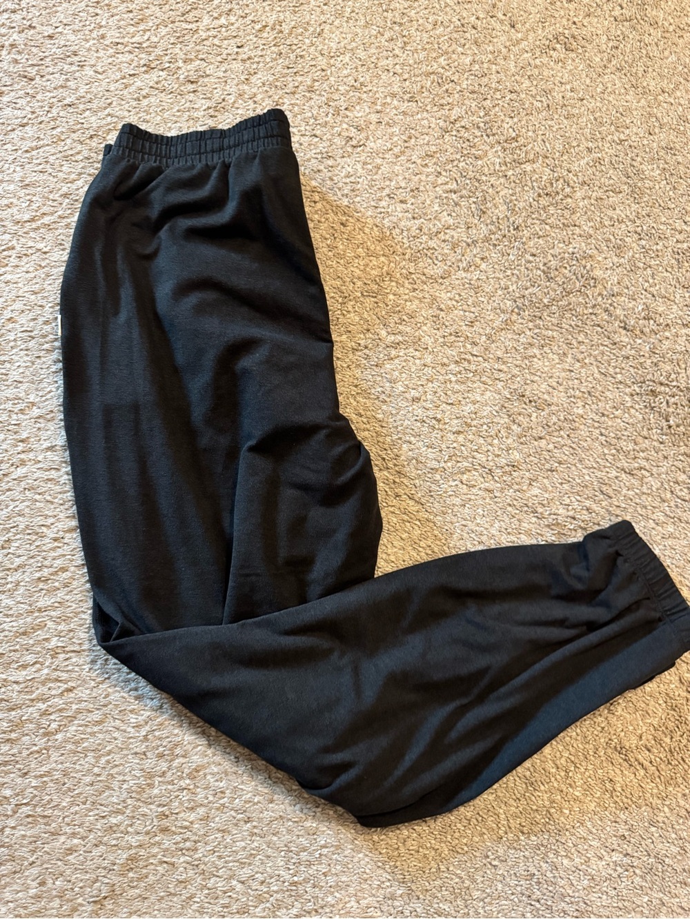 Vuori Black/charcoal Track Joggers with White Drawstring - Picture 2 of 4